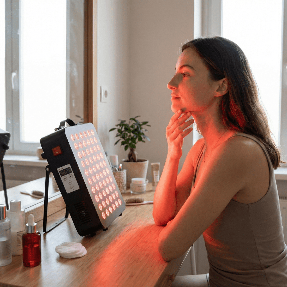 Collageen stimuleren: rood licht voor huidverbetering - Mvolo