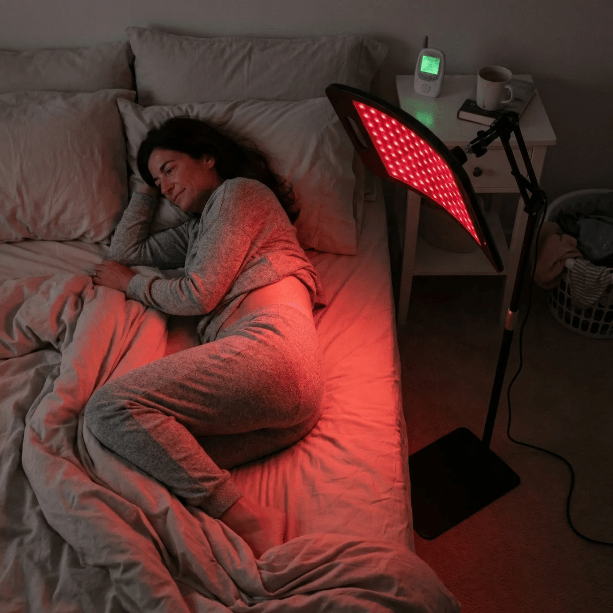 Enhancing Sleep Quality Using Red Light Therapy - Mvolo