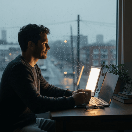 Hoe de Lucent Bright daglichtlamp van Mvolo past in een rustige ochtendroutine - Mvolo