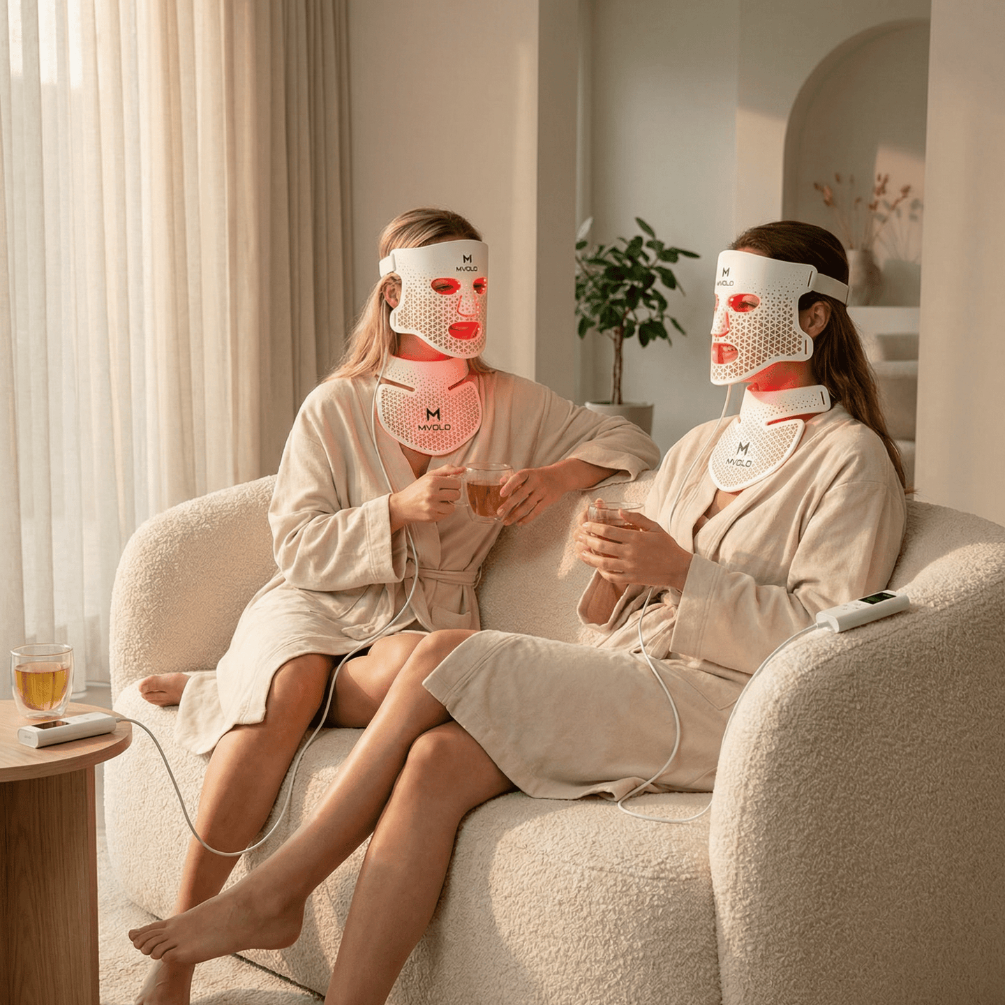 Led gezichtsmasker: een eenvoudige beginnersroutine voor thuis - Mvolo