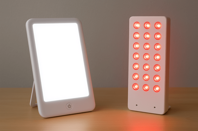 SAD-lampen versus roodlichttherapie: hoe kies je de beste lichttherapielamp voor jou