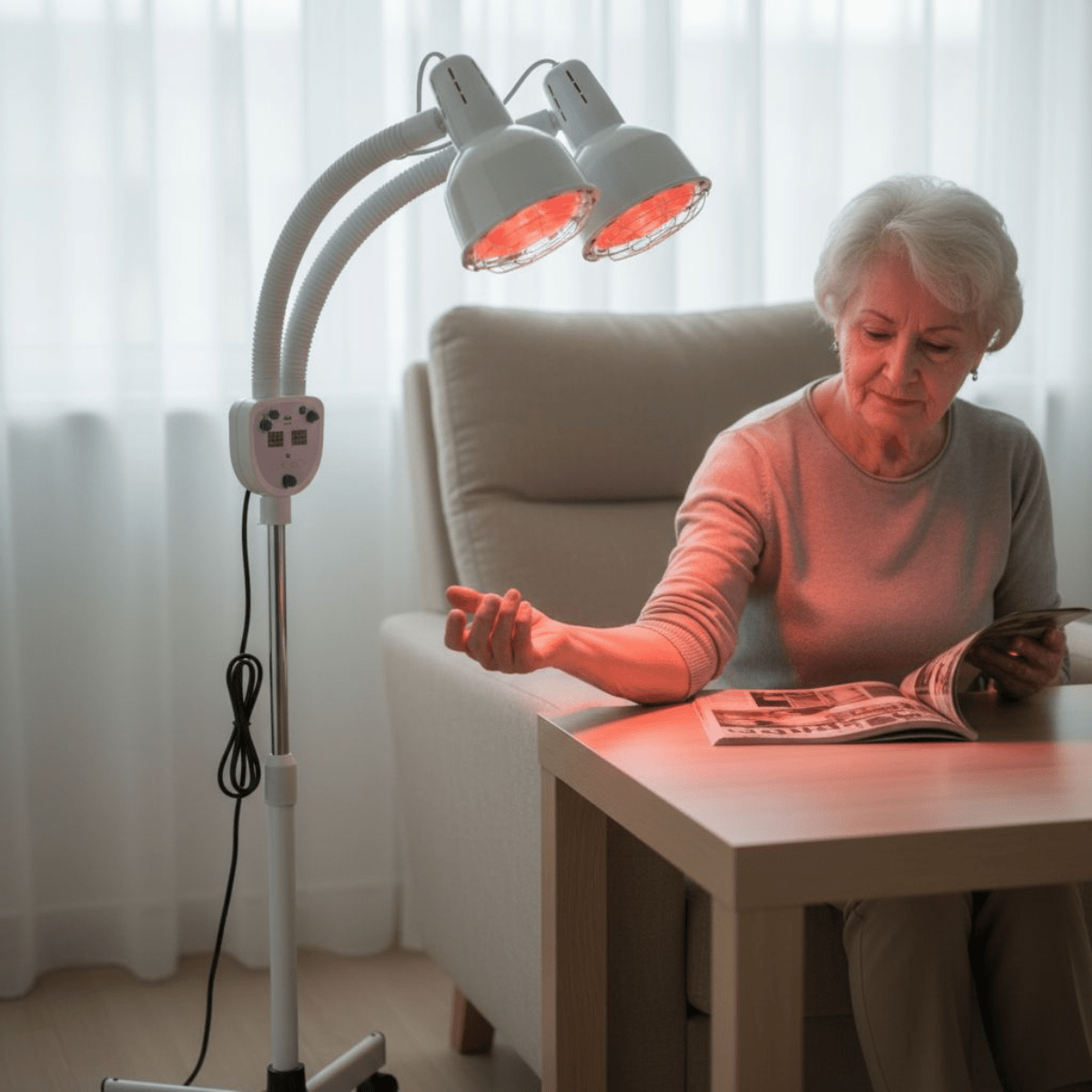 Mvolo Chronic Pain rood- en infraroodlichtapparaten ondersteunen sneller herstel, verminderen ontstekingen en verlichten spier- en gewrichtspijn.