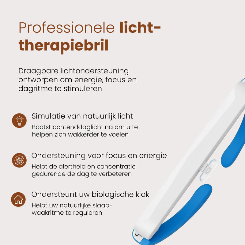 Daglichtbril Pro voor meer energie in de ochtend