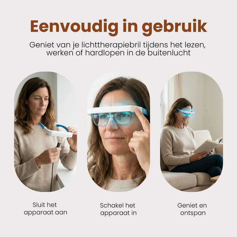 Daglichtbril Pro voor meer energie in de ochtend