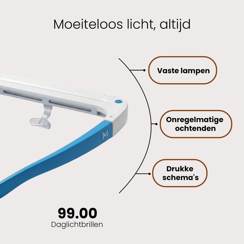 Daglichtbril Pro voor meer energie in de ochtend