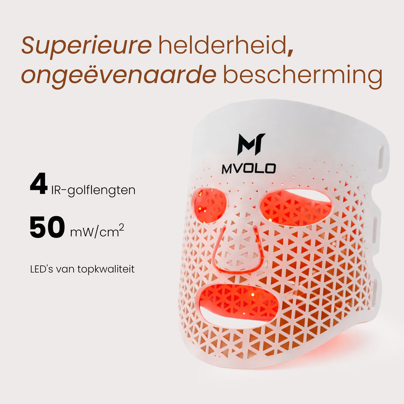 LED Face Mask + Halsmasker