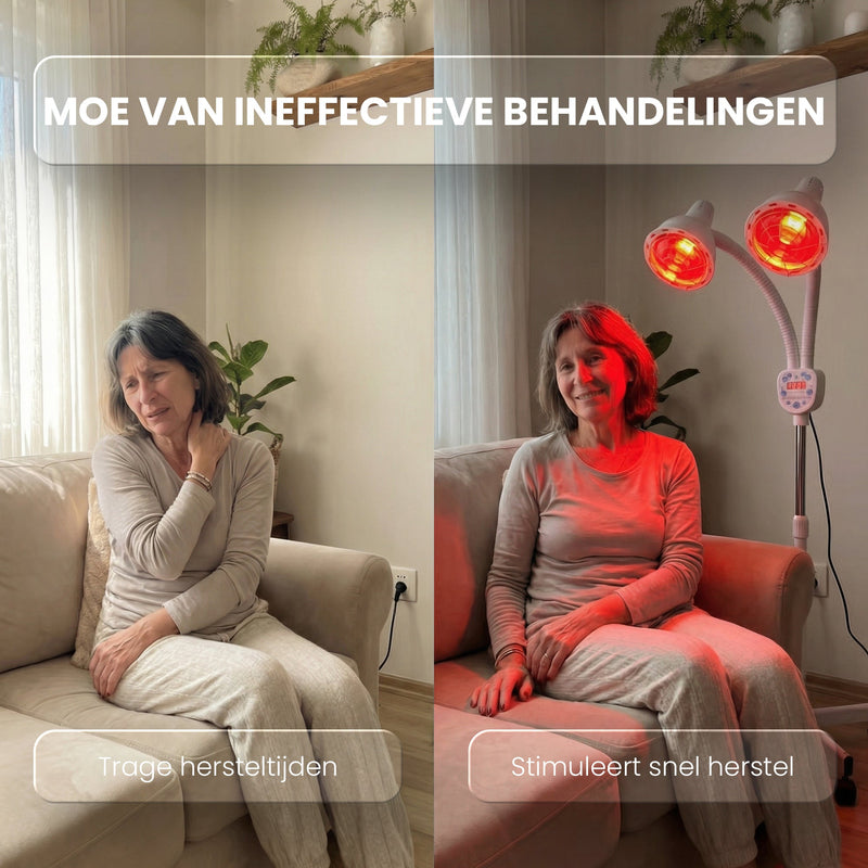 Dubbele infraroodlamp - Mvolo