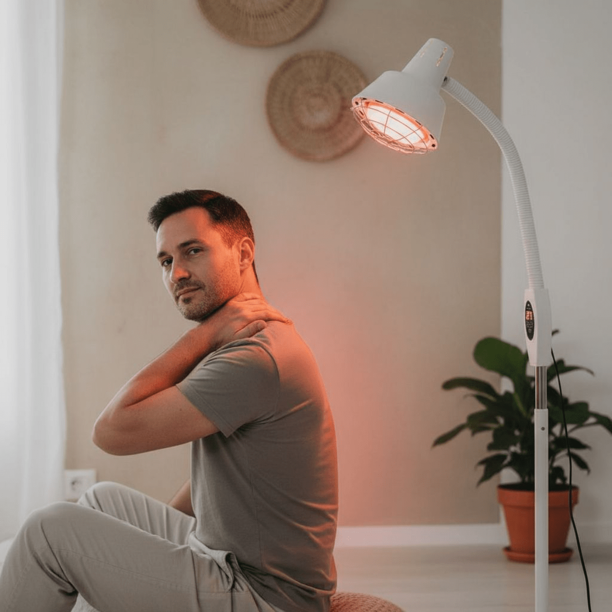 Enkele kop infraroodlamp - Mvolo