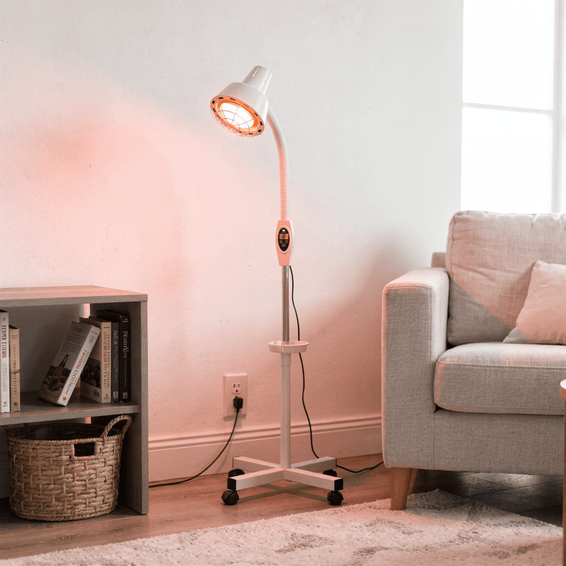 Enkele kop infraroodlamp - Mvolo