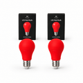 Mvolo Circadian Series Avondlamp E27 2-Pack - Rood Licht 630 nm - Geen Blauw Licht - Slaaplamp Flikkervrij - Stimuleert Melatonine en Bioritme