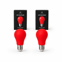 Mvolo Circadian Series Avondlamp E27 2-Pack - Rood Licht 630 nm - Geen Blauw Licht - Slaaplamp Flikkervrij - Stimuleert Melatonine en Bioritme - Mvolo