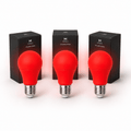 Mvolo Circadian Series Avondlamp E27 3-Pack - Rood Licht 630 nm - Geen Blauw Licht - Slaaplamp Flikkervrij - Heel Huis op Rood Licht
