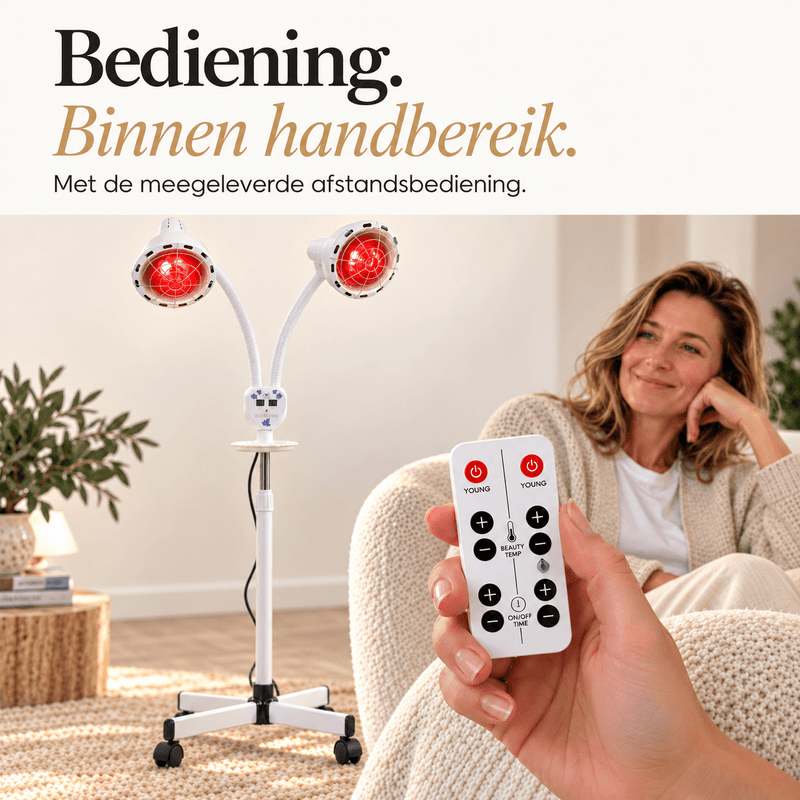 Mvolo Dubbele Infraroodlamp - Dubbele infraroodlamp - Mvolo