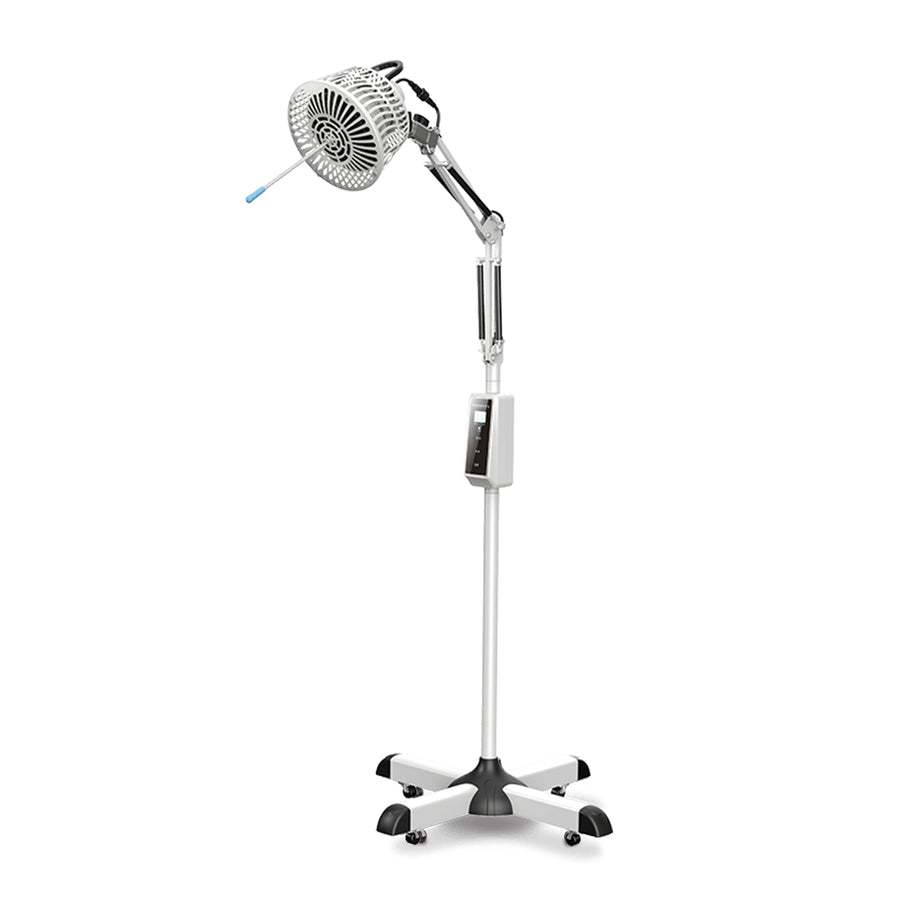 Mvolo TDP Lamp combineert diepe mineraalwarmte en IR-therapie voor pijnverlichting, betere doorbloeding en sneller herstel.